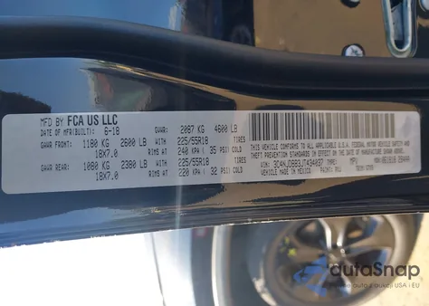 2018 Jeep Compass Altitude 4X4 from USA, damaged, VIN 3C4NJDBB3JT434037